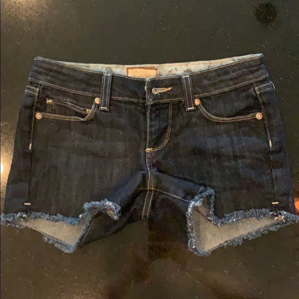 Paige Silver Lake Jean Shorts sz 26